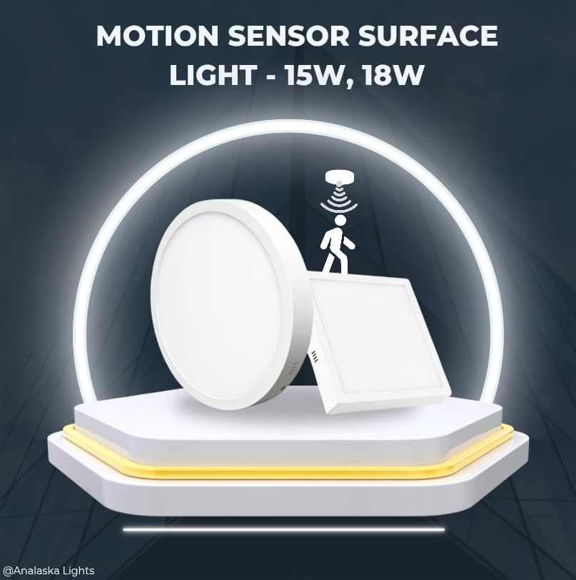 Motion Sensor Surface Light